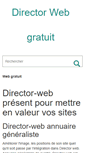 Mobile Screenshot of director-webgratuit.eu
